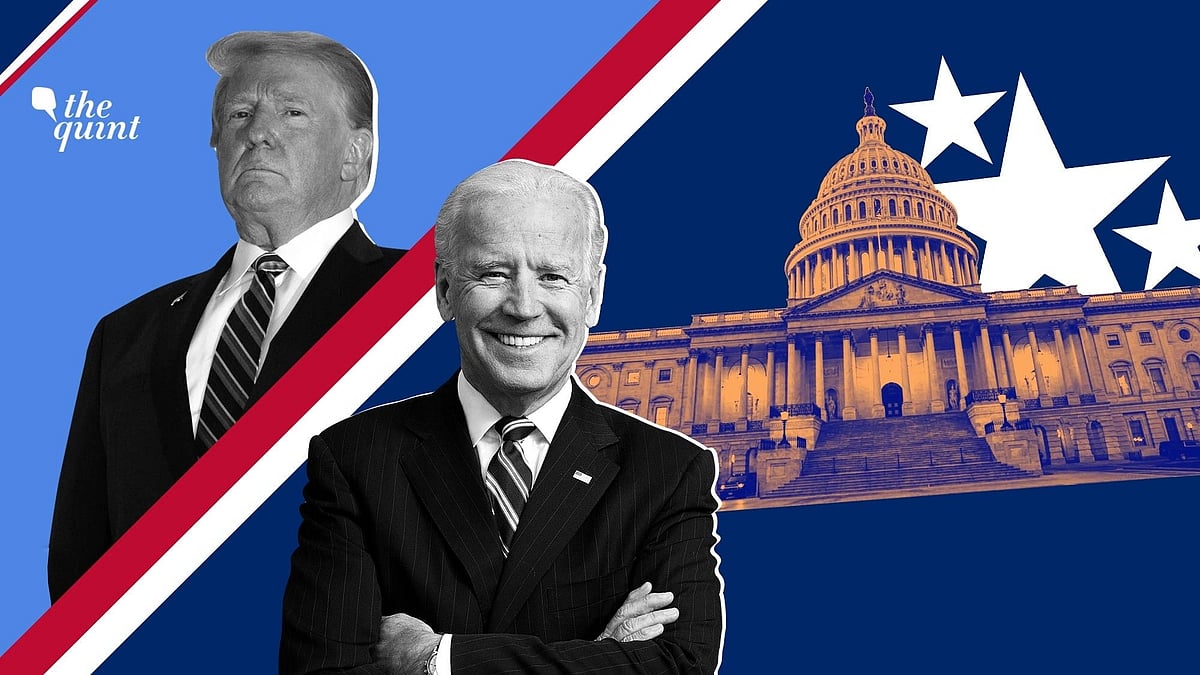 Donald Trump and President-elect Joe Biden.