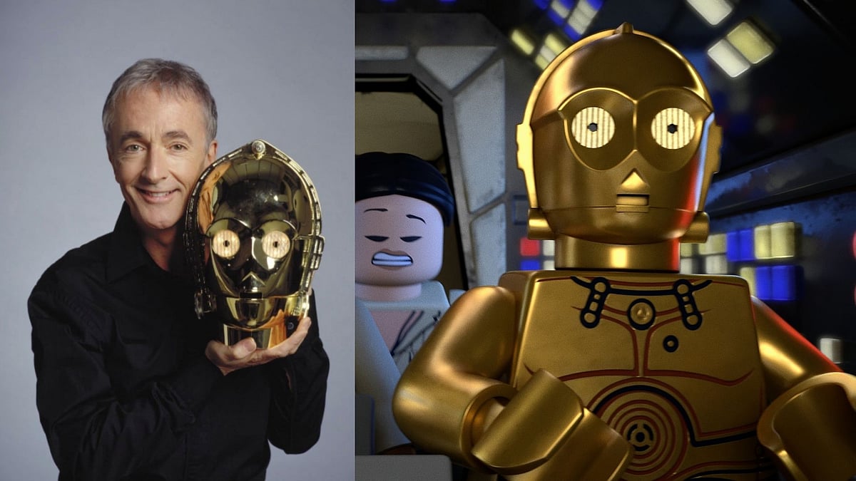 Anthony Daniels spoke to the media right before Lego Star Wars Holiday Special released online.