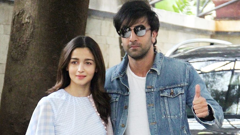 Ranbir Kapoor and Alia Bhatt.