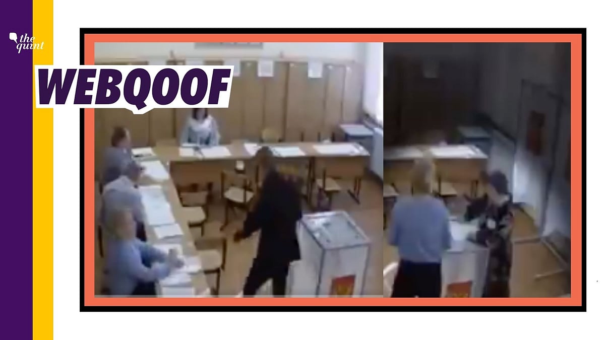 An old video from Russian Presidential election allegedly showing a fraud in the voting process has been revived to falsely claim that it’s from the United States of America.