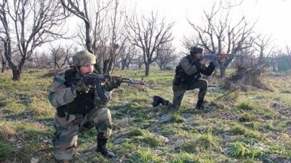 Image of security forces in Kashmir used for representation purpose.