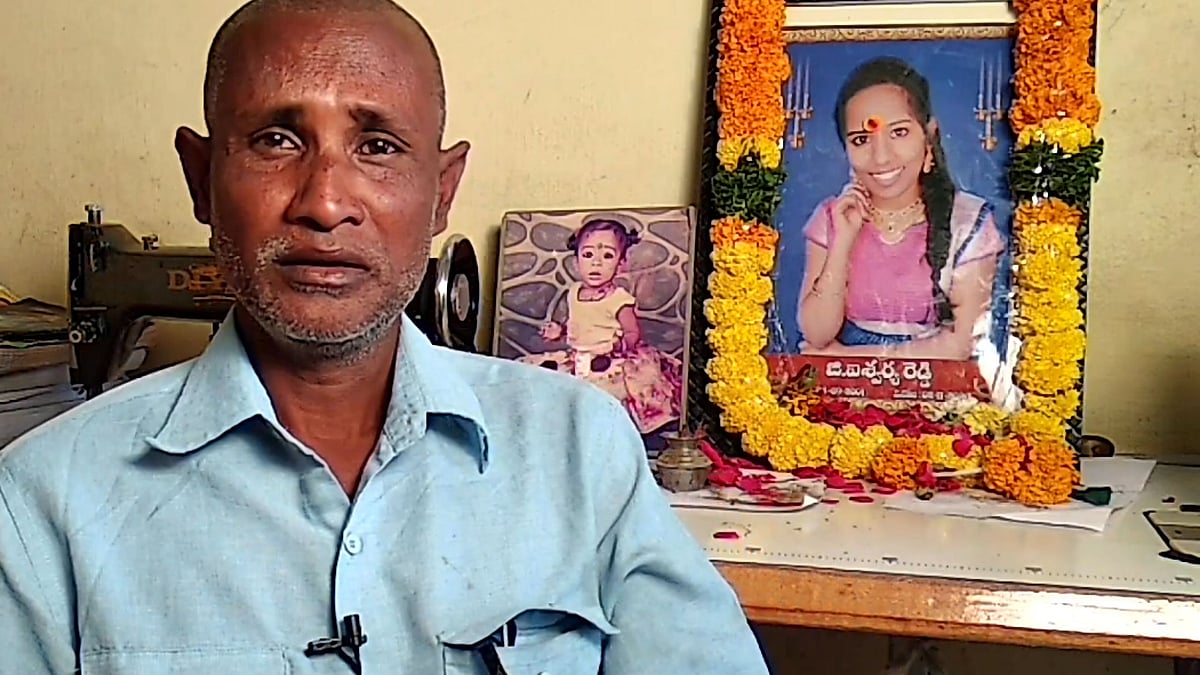 Srinivas Reddy, LSR student Aishwarya Reddy’s father.&nbsp;