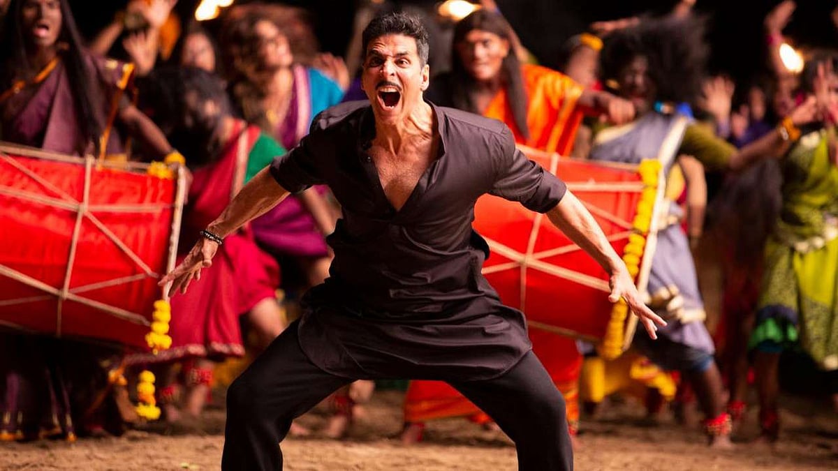 Akshay Kumar in a still from Laxmii.
