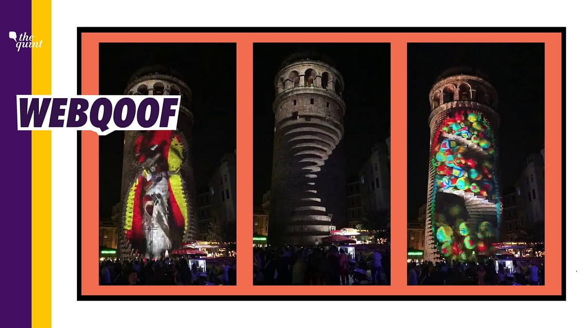 The Cream Studio had created a 3D projection mapping experience for Istanbul’s Galata Tower.