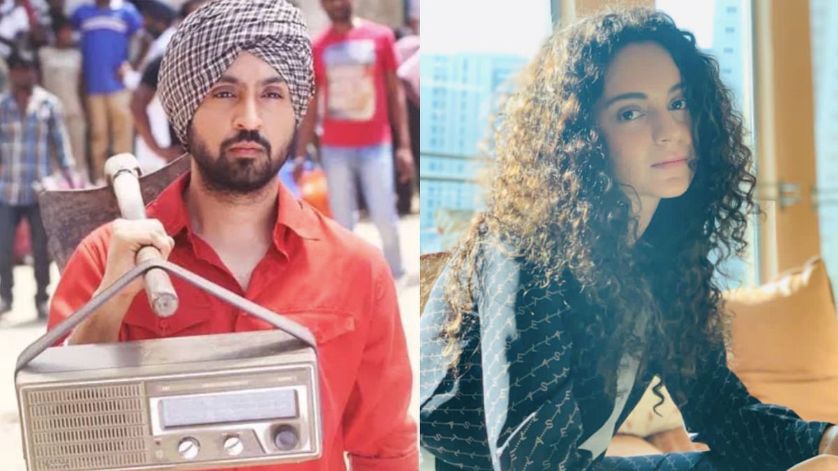 Diljit Dosanjh and Kangana Ranaut’s Twitter exchange continues.