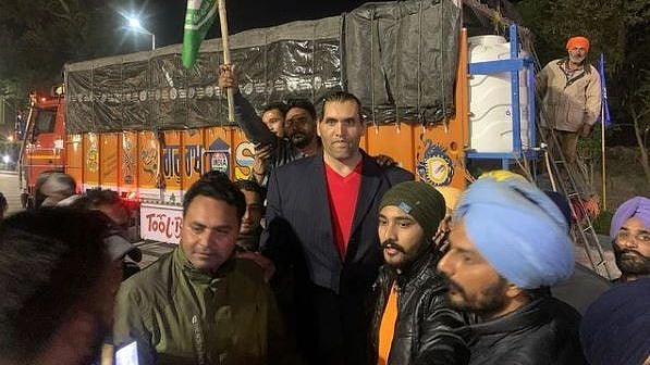 In a video statement on Instagram, Khali said that the government mustn’t mess with the farmers.