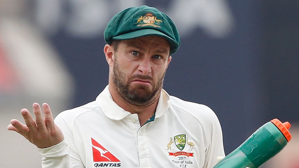 Australia is playing two wicket-keepers in their playing XI, Wade as an opener and Tim Paine behind the stumps.