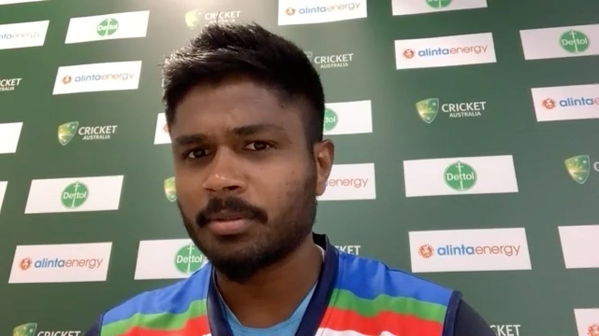 Sanju Samson says Jadeja was feeling dizzy after returning to the dressing room and so the team had to use a concussion substitute.