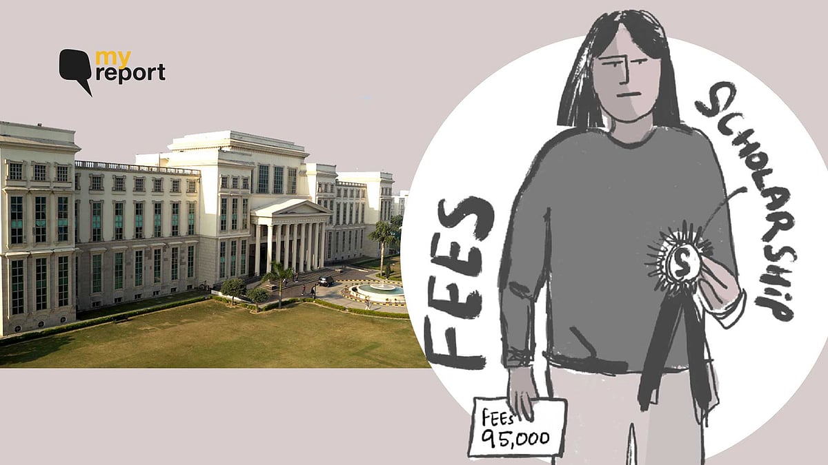 Students were asked to pay full fee even though eligible for scholarship.