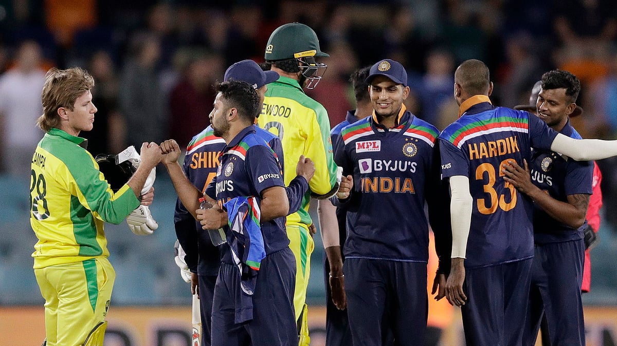 India have beaten Australia by 13 runs in the third ODI at Canberra. 
