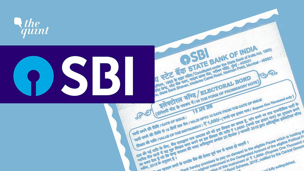 RTI documents reveal that the State Bank of India (SBI) is not following mechanism to verify which political party is eligible for donations via electoral bonds. 