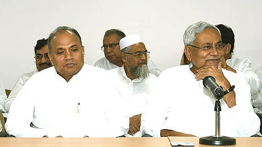 RCP Singh and Nitish Kumar.
