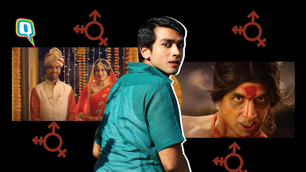Stills from<i> Pati Patni Aur Panga (</i>2020), <i>Paava Kadhaigal </i>(2020), and <i>Laxmii</i> (2020).