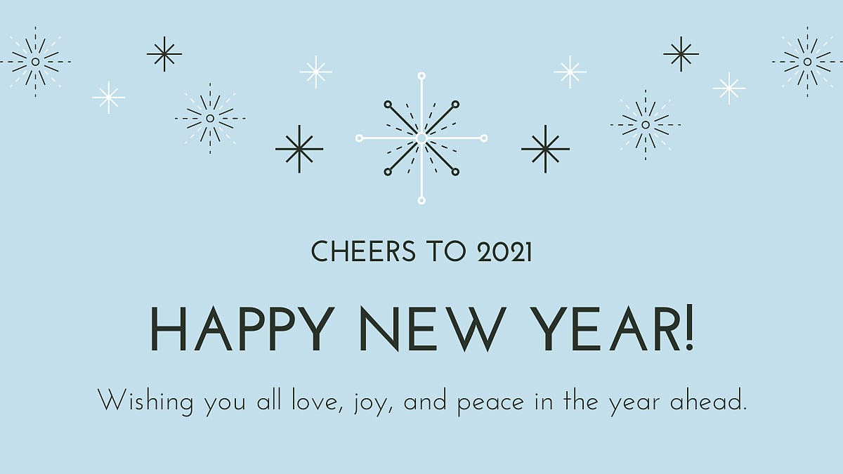Happy New Year 2021 Images, Quotes, Status,&nbsp; and Wishes for Friends and Family