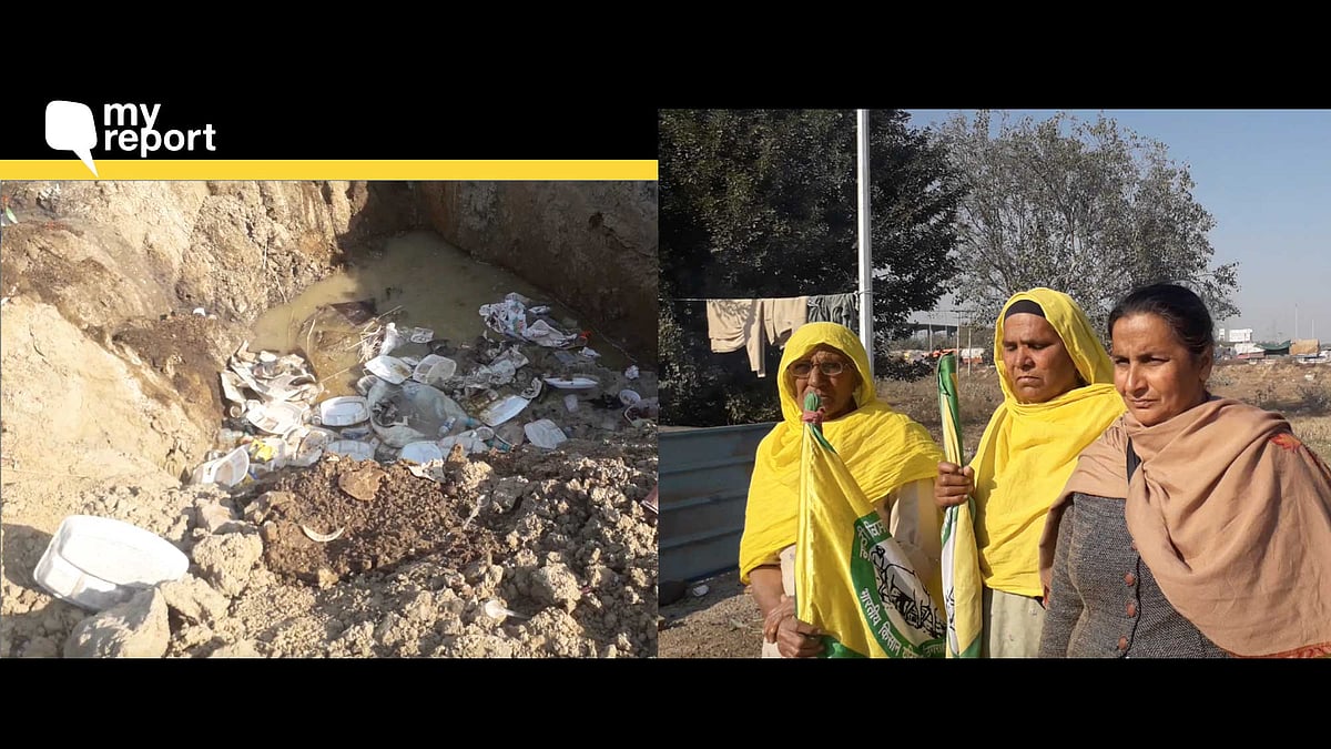 Meeting basic needs of water, sanitation and toilets have become very tough for protesting farmers.