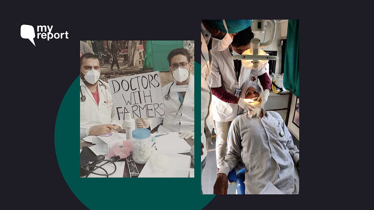 Doctors are reaching the Tikri Border in great numbers to help farmers.
