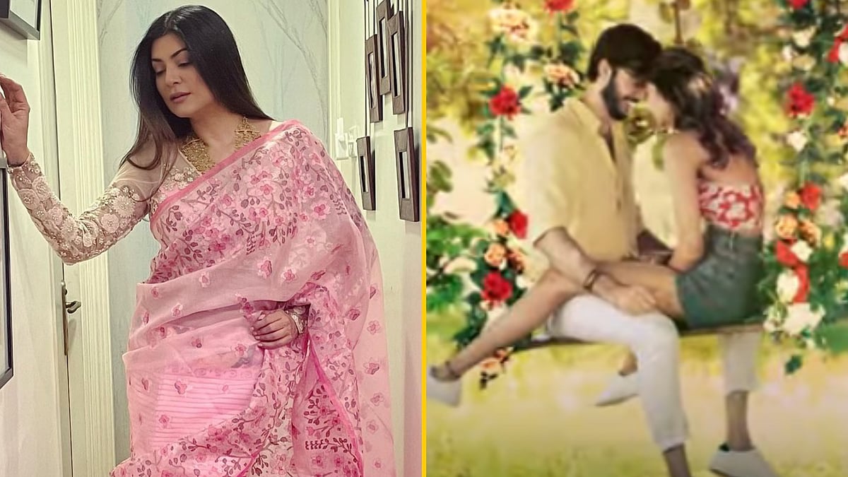 Sushmita Sen's partner Rohman Shawl features in the music video for "<i>Maula</i>".