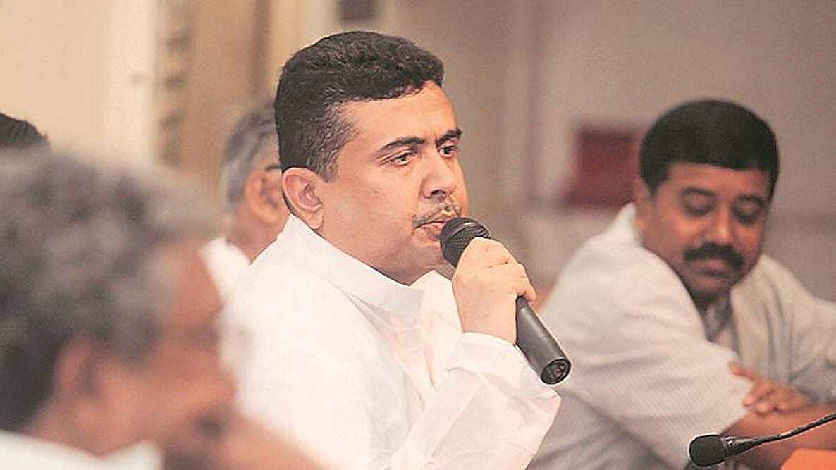 File image of ex-TMC minister Suvendu Adhikari.