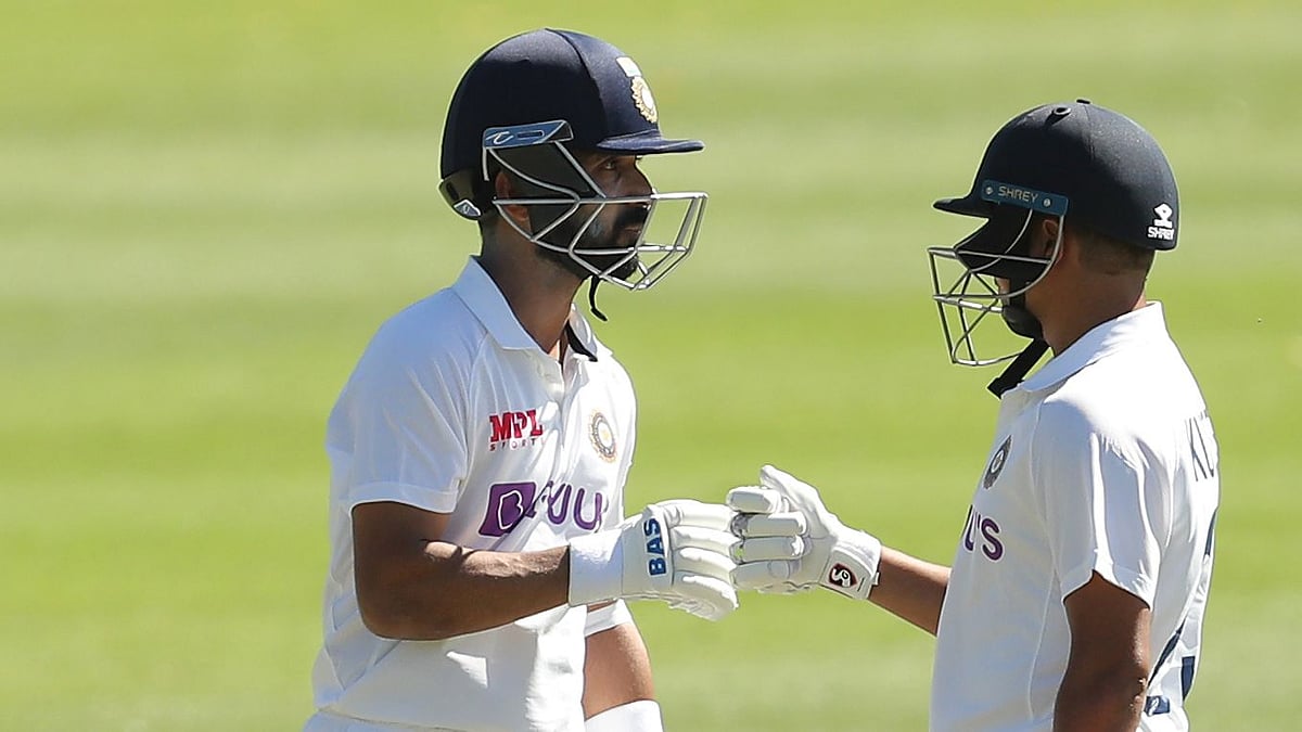 Ajinkya Rahane scored an unbeaten 108 on Day 1 of the warm-up game against Australia A.