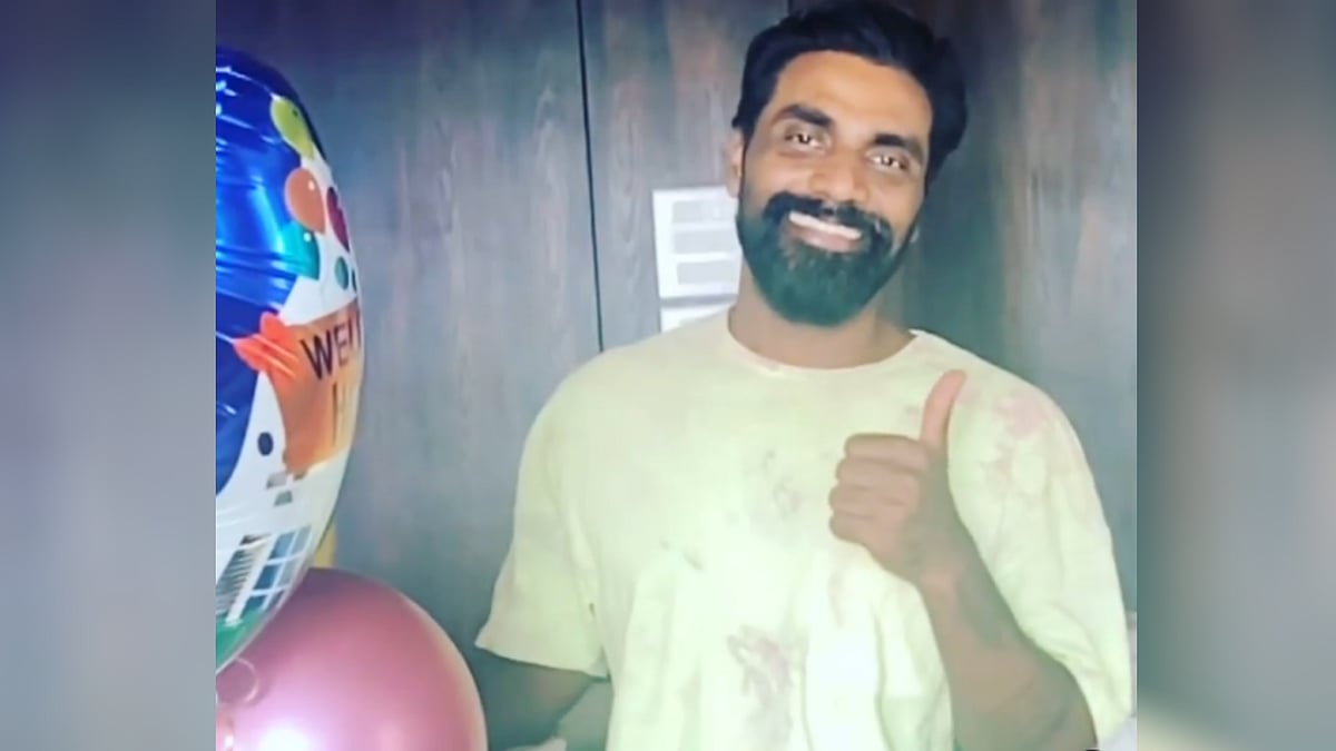 Remo D'Souza returns home from hospital.