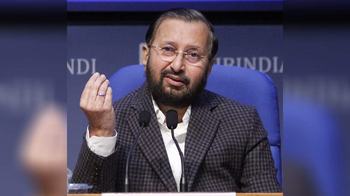 Union Minister of Information and Broadcasting Prakash Javadekar.