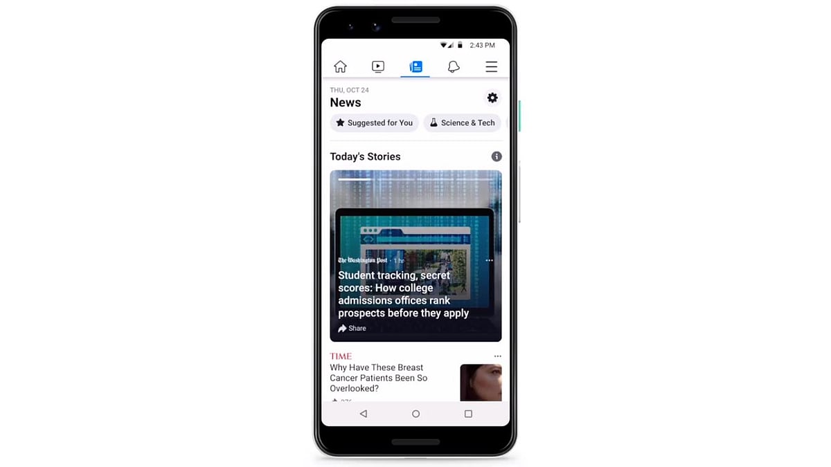 Facebook News is currently available in the US.