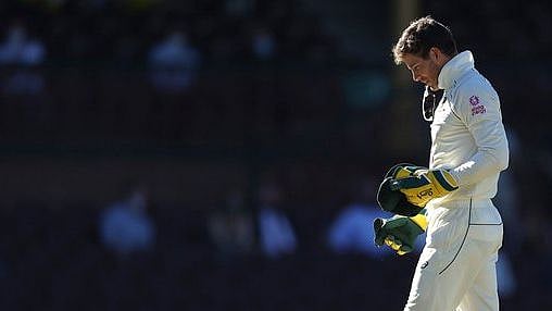 Tim Paine during the Sydney Test against India. 