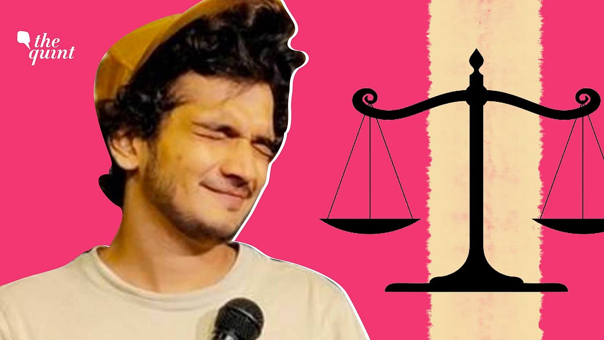 Comedian Munawar Faruqui. 