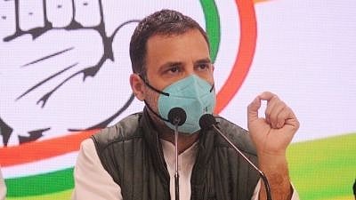 Former congress President Rahul Gandhi addressing a press conference at Party Headquarters in new Delhi on Tuesday on 19 January 2021. Image for representative purposes.
