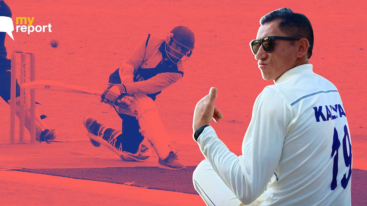 Skalzang Dorjey Kalyan is the first player from Ladakh to be picked to play in Jammu and Kashmir’s cricket team.