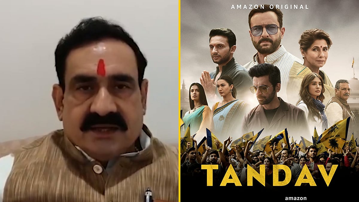 MP home minister Narottam Mishra has said the government will take action against <i>Tandav</i> for hurting religious sentiments.