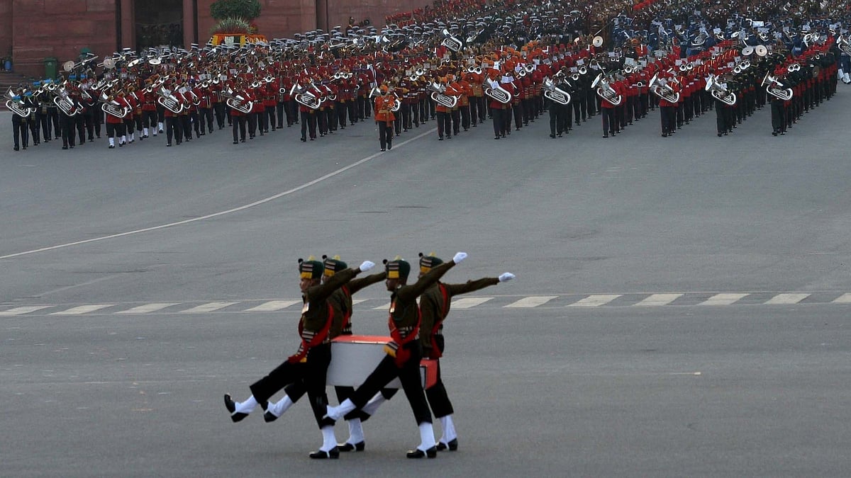 File photo of Beating Retreat Ceremony.