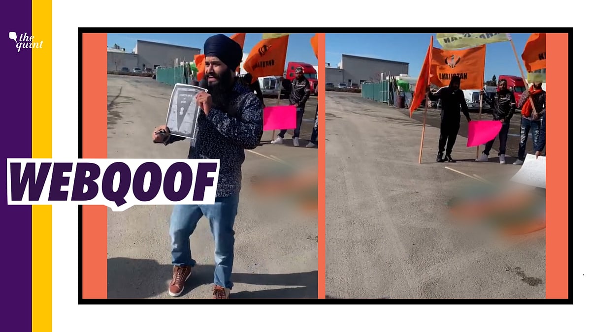 Fact-Check of Farmers Burning Indian Flag | We found that the video was shot in California, US and it didn’t farmers protesting against the farm laws.