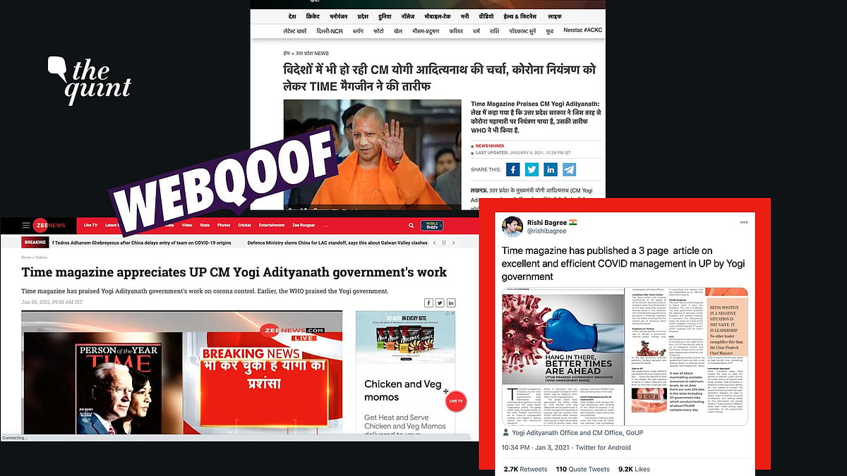 Several mainstream media houses, including Zee News, News18 Hindi and ABP News, fell for the sponsored content. 