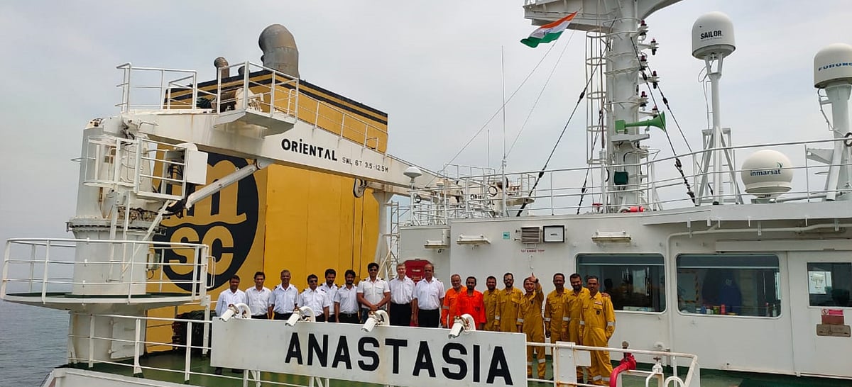 Crew of MV Anastasia