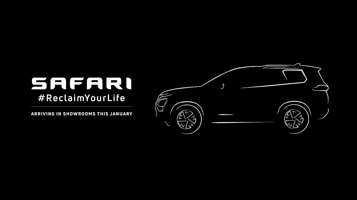 New Tata Safari will be launched on 26 January, 2021 in India.