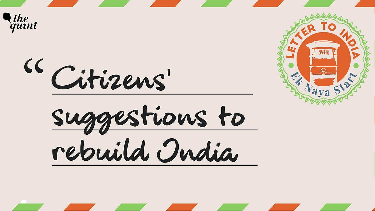 Citizens write in their letter to India.