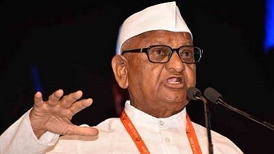 Social activist Anna Hazare.