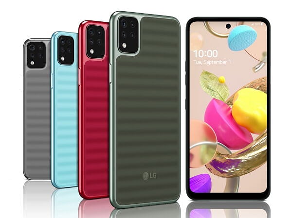  LG K42 smartphone in India.
