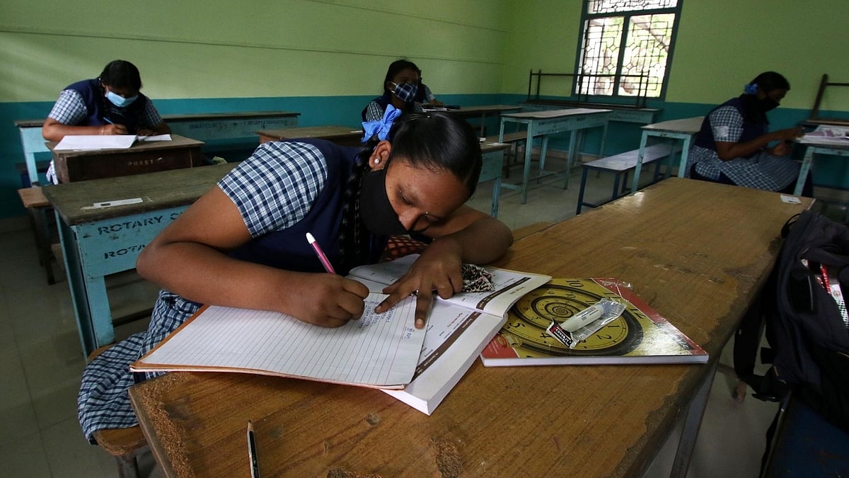 Schools reopen in Tamil Nadu for Classes 10 &amp; 12.