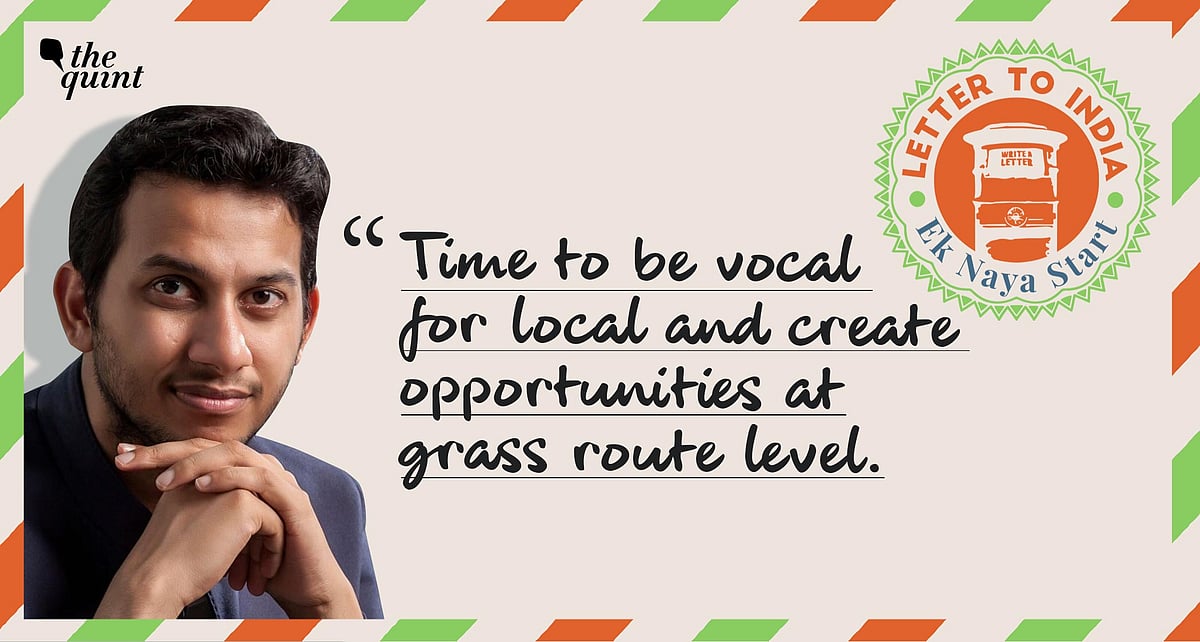 Ritesh Agarwal’s Letter To India.