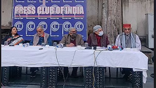 TV anchor Rajdeep Sardesai and five other journalists were booked for sedition by Noida Police on Thursday.