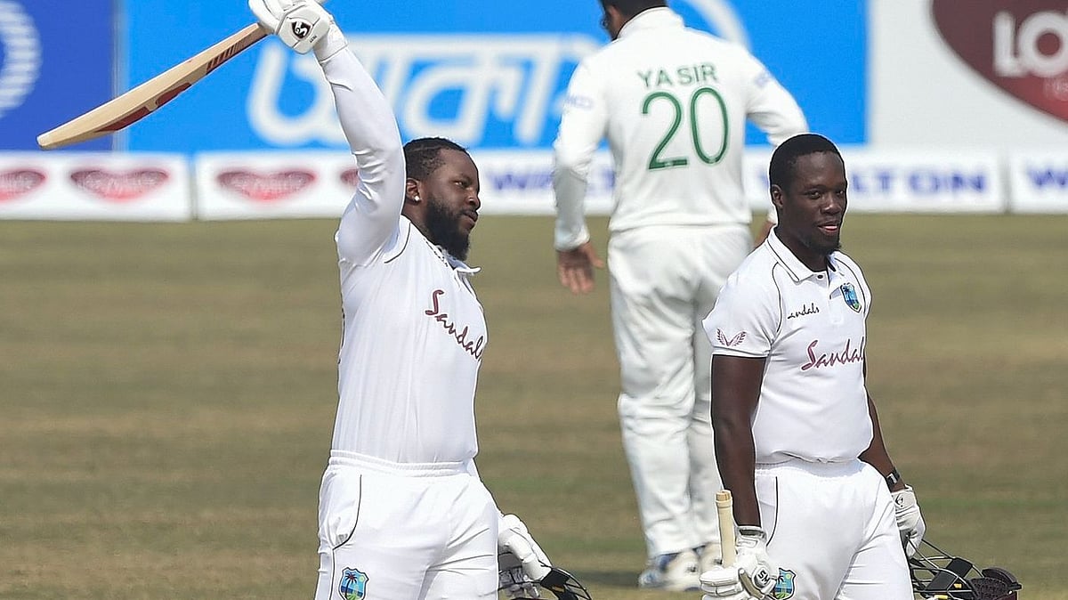 Debutant Kyle Mayers’ 210 helped West Indies pull off their highest successful run-chase in Asia.