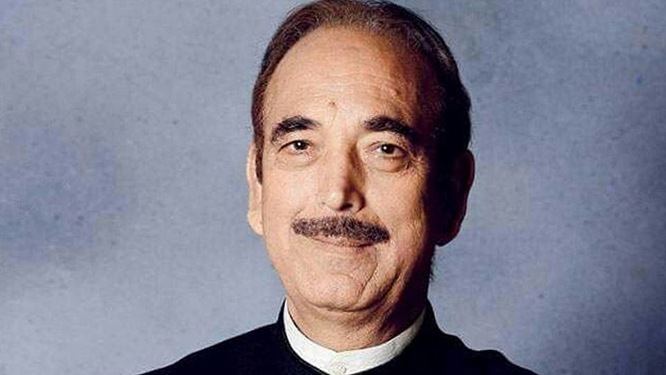 Congress MP Ghulam Nabi Azad. 