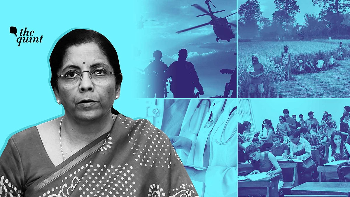 Finance Minister Nirmala Sitharaman presented the Union Budget in the Parliament on 01 February 2021.