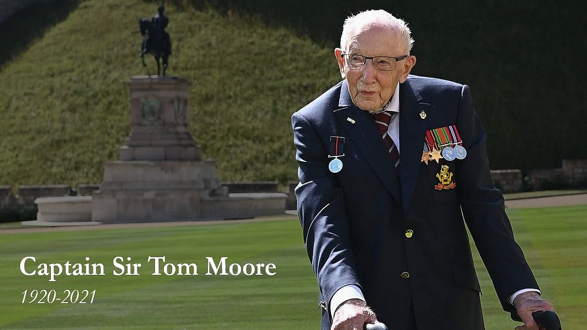 Captain Tom Moore.