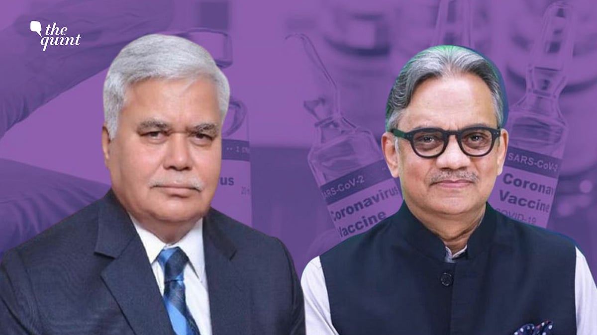 RS Sharma, Chairman of the Empowered Panel for COVID Vaccination speaks exclusively to The Quint.
