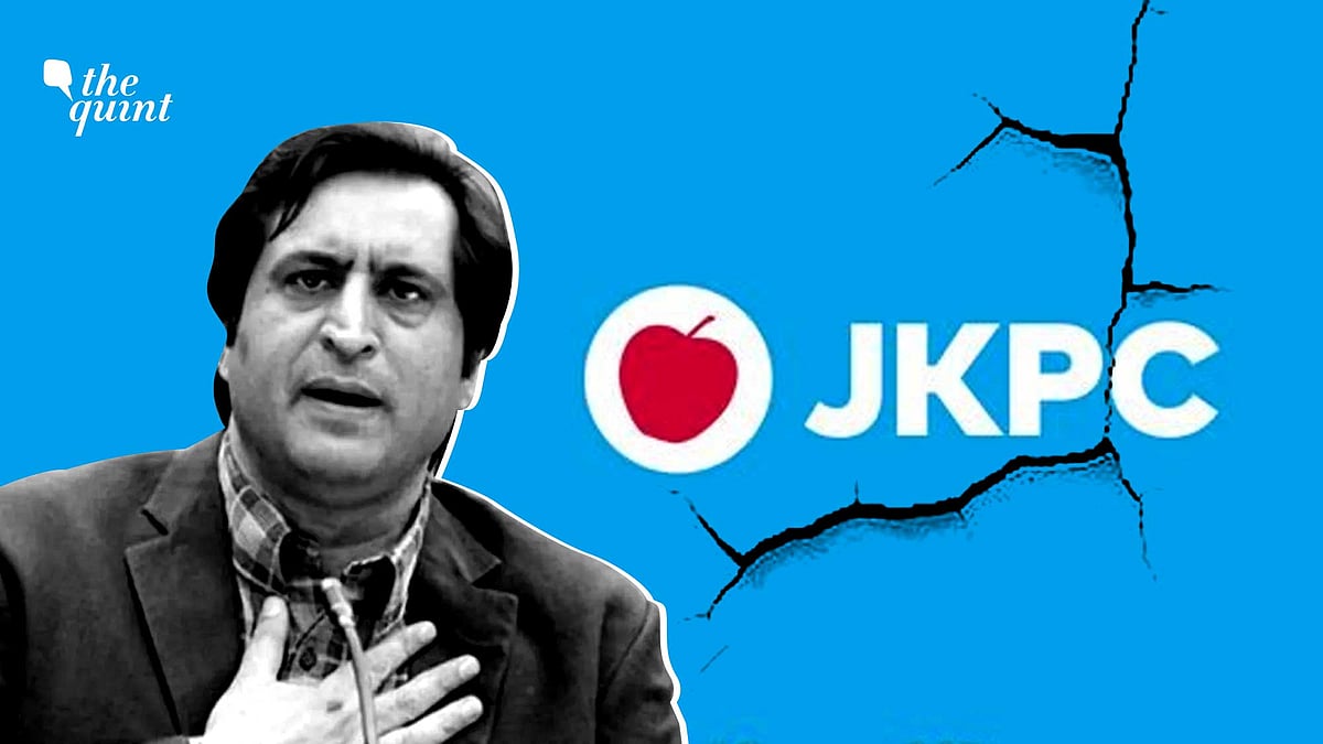 Image of J&K politician Sajad Lone and his party, the People’s Conference, symbol used for representational purposes.
