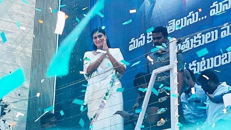 YS Sharmila exuded confidence as she said, “We will bring Rajanna Rajyam”, when she was asked whether she plans to bring Rajanna Rajyam in Telangana.