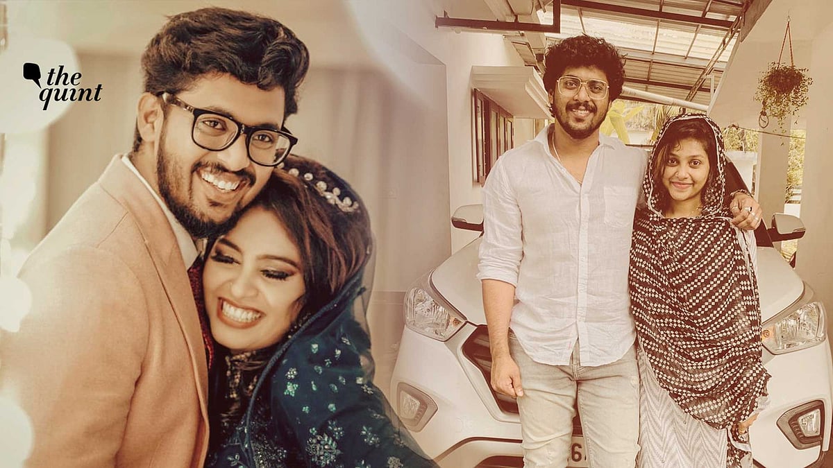 This Kerala couple found love in college and got married, despite practicing different religions.
